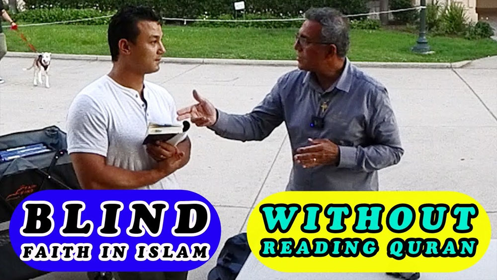 Blind faith in Islam without reading Quran.BALBOA PARK